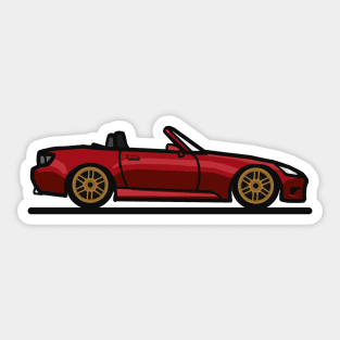 Custom S2000 Red Sticker